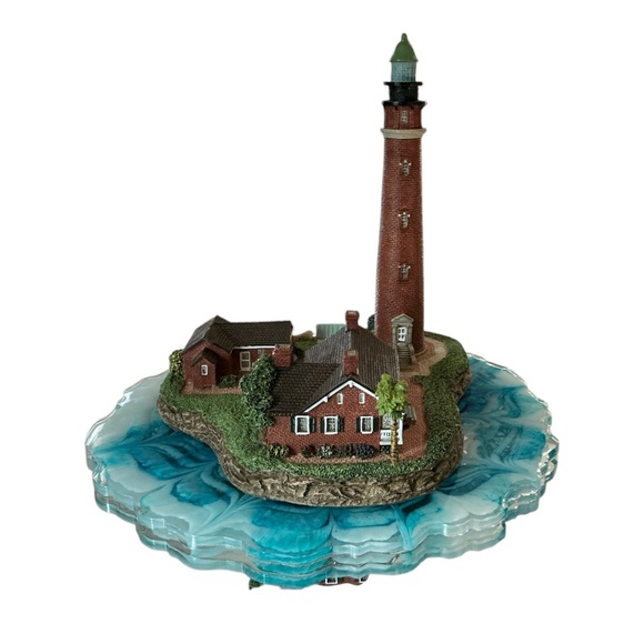 Harbour Lights Lighthouse Figurine - Ponce de Leon Inlet - Signed - Picture 3 of 10